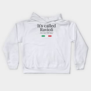 It's called Pasta Ravioli Kids Hoodie